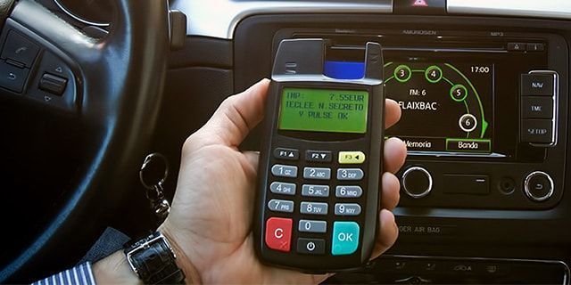 Cobro a credito taxis pin pad